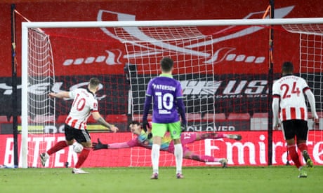 Sharp cuts downs Bristol City and puts Sheffield United into FA Cup last eight