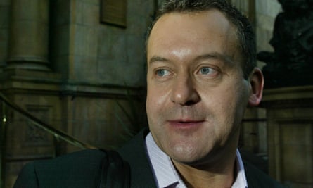 Diana’s former butler, Paul Burrell, leaves a hotel in central London