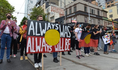 Invasion Day protests in Melbourne this year