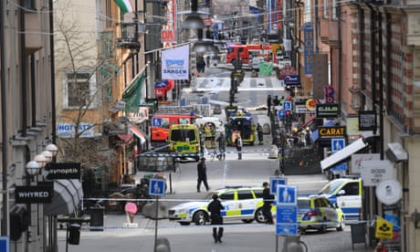 Stockholm truck attack: what happened in Sweden – video report