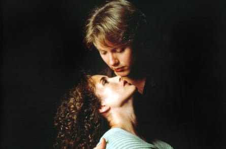 James Spader and Andie MacDowell in sex, lies and videotape.