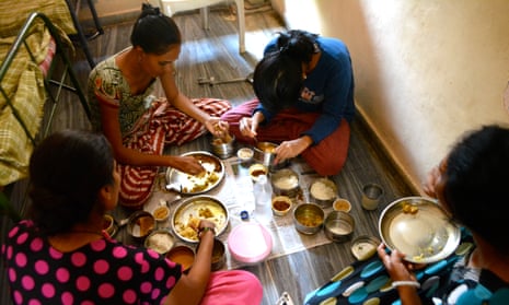 Women staying at the Akanksha clinic’s surrogate quarters