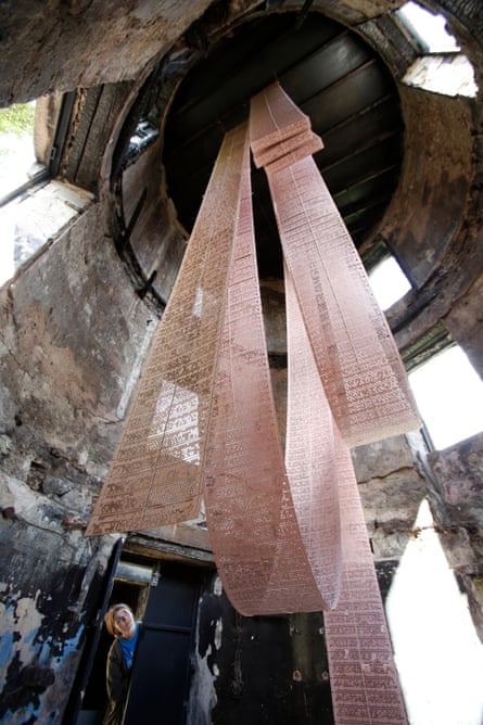Christine Borland and Brody Condon’s Daughters of Decayed Tradesmen, in the Watchtower, New Calton Burial Ground, Edinburgh, 2013.