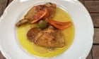 Rachel Roddy's recipe for chicken with orange, lemon, marmalade and olives | A kitchen in Rome