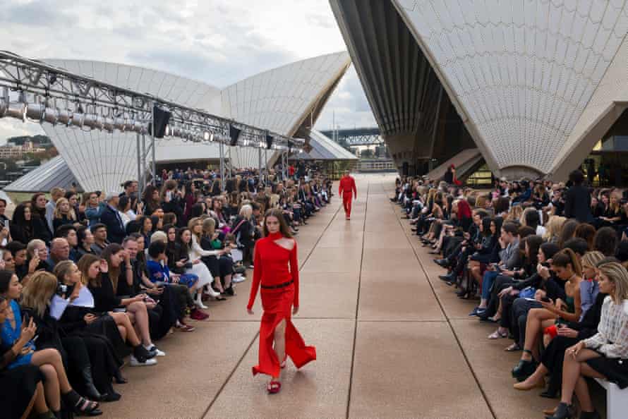 Dion Lee’s show at the Sydney Opera House.
