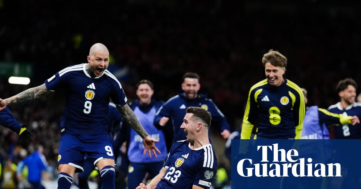 Scotland's World Cup qualifying win reactions equivalent to small earthquake