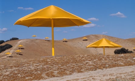 Christo and Jeanne-Claude’s the Umbrellas.