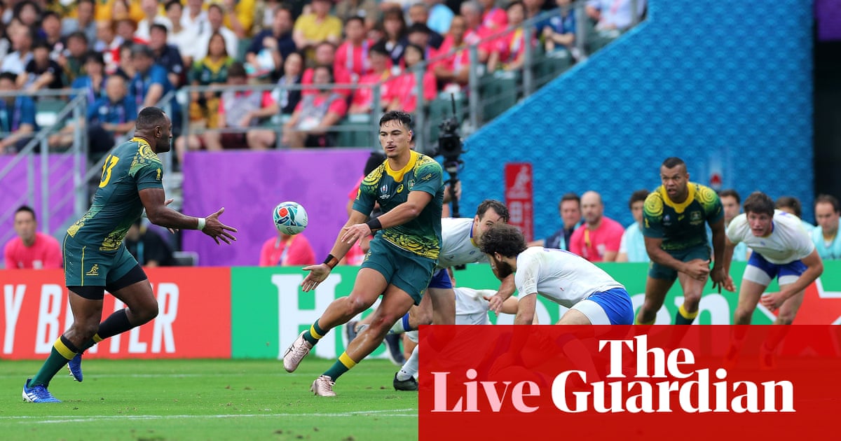 Australia v Uruguay: Rugby World Cup 2019 – live!