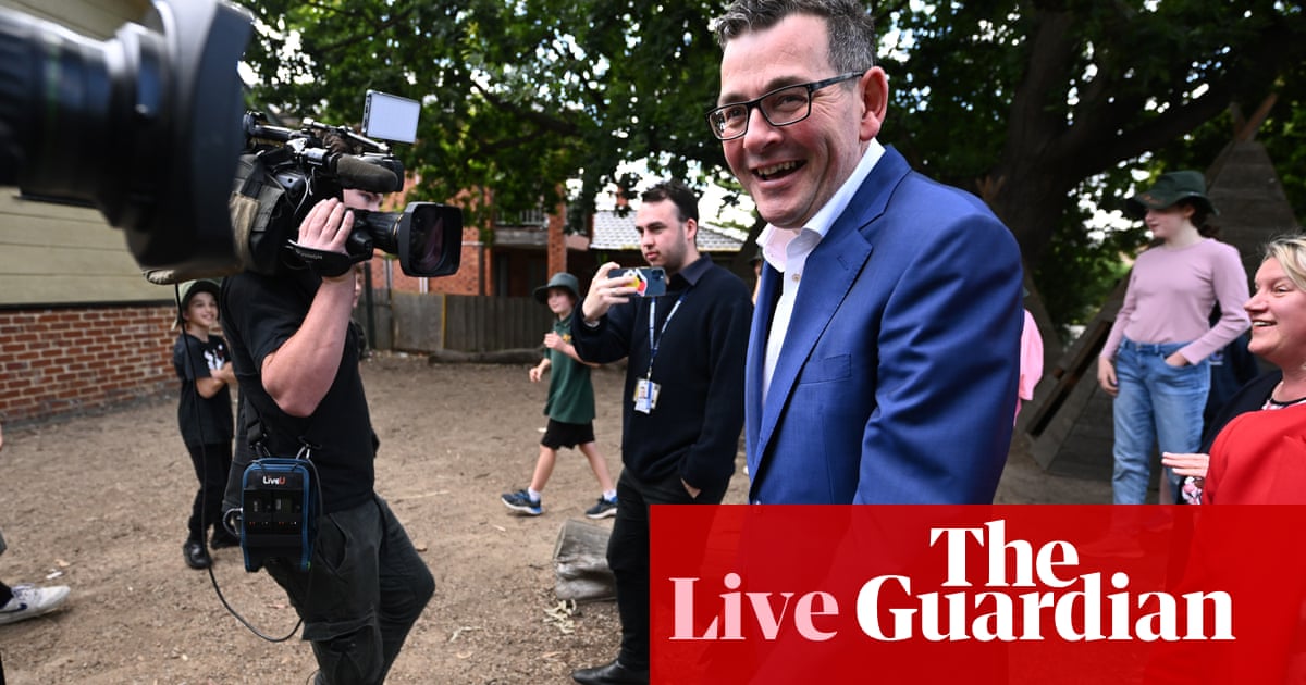 Australia news live updates: Daniel Andrews urges voters to avoid minority government as Matthew Guy says he’s ‘confident’ of 2022 Victorian election victory