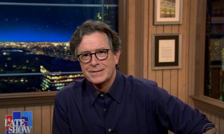 Stephen Colbert on the first night of the Republican National Convention: “Darkness gets their turn at bat.”