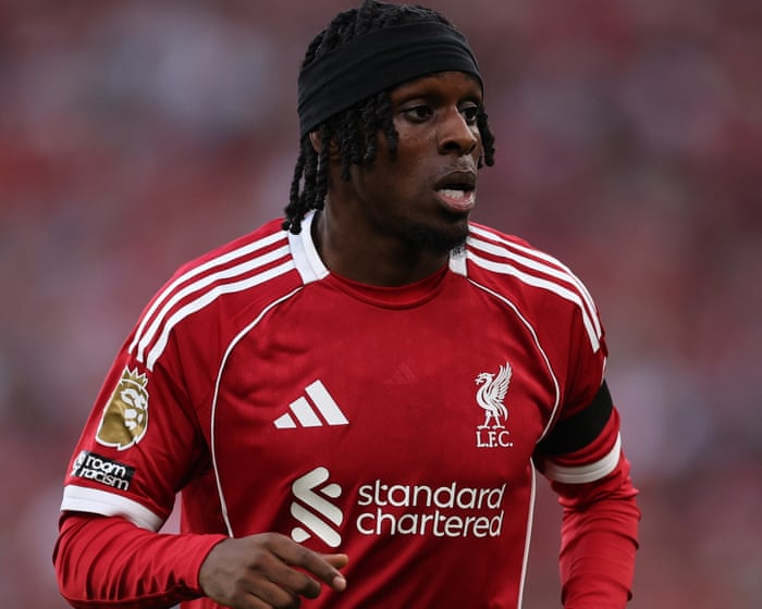 Liverpool’s Frimpong out until after international break with hamstring injury