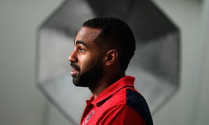 Former Collingwood captain Heritier Lumumba speaks to the media after being traded to the Melbourne Demons in 2014.