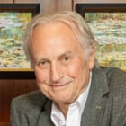 A portrait of Richard Dawkins