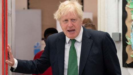 Boris Johnson refuses to answer questions on Sue Gray meeting – video