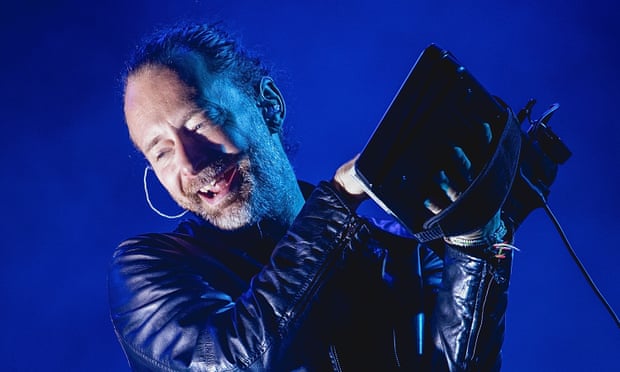 Image result for radio head on stage