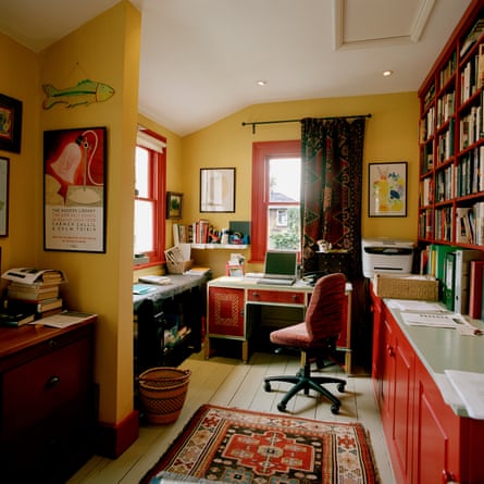 Callil’s writing room.