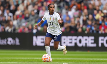 Naomi Girma telah bermain sebanyak 15 kali sejak melakukan debut seniornya tahun lalu.