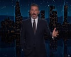 Jimmy Kimmel on Trump’s 9/11 remembrance: ‘constantly falling asleep on camera’