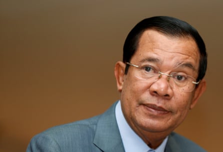 Cambodia’s Prime Minister Hun Sen attends a plenary session at the National Assembly of Cambodia