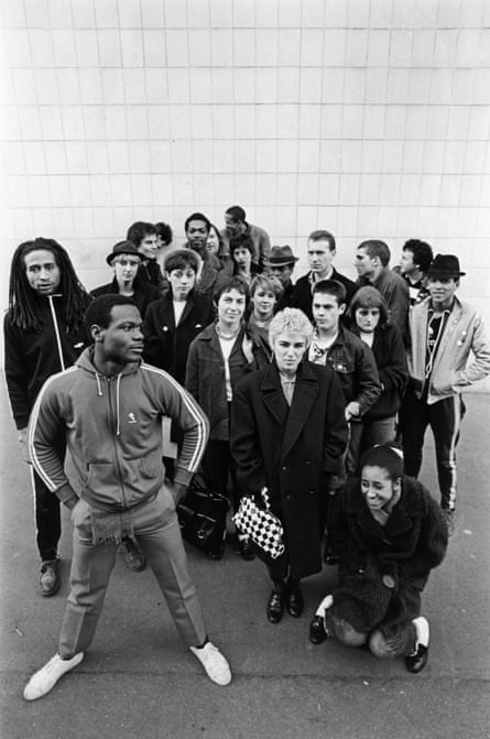 With the rest of the 2 Tone 2 Tour contingent.
