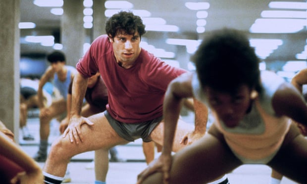 Work that body: John Travolta in Perfect in 1985.