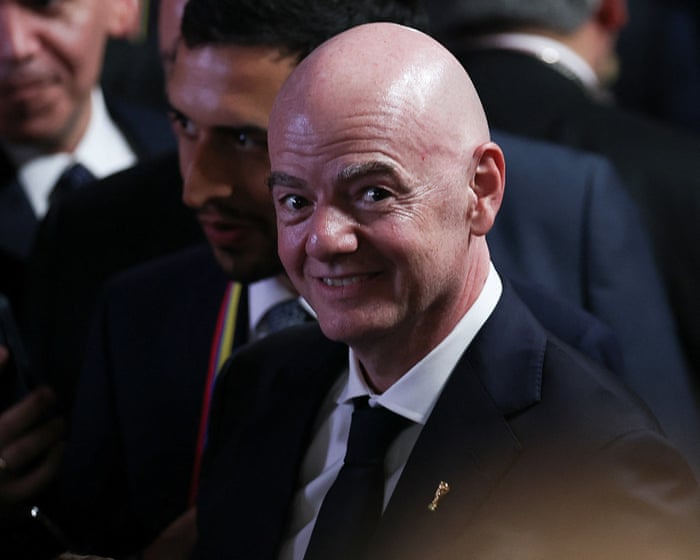 Fifa president Gianni Infantino denies claims Uefa paid off alleged ‘lover’ — image supplied by The Guardian Business's feed
