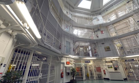 The inside of a prison