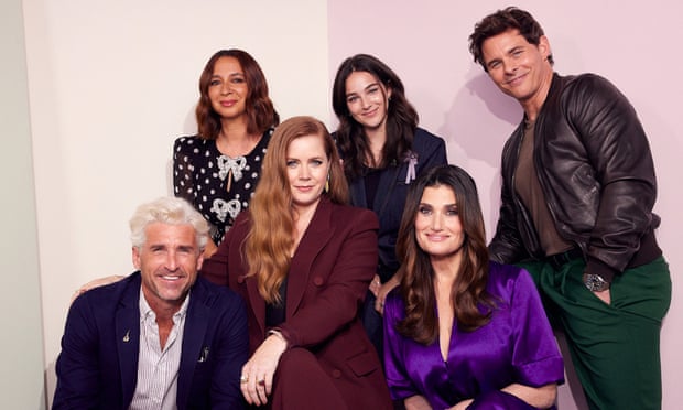 Disenchanted stars Patrick Dempsey, Maya Rudolph, Amy Adams, Gabriella Baldacchino, Idina Menzel and James Marsden.