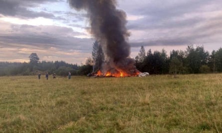The jet after it plunged to the ground on Wednesday.