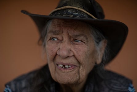 Nyampa elder Beryl Carmichael at her home in Menindee, NSW.