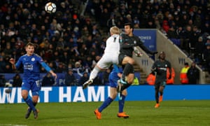 Pedro S Extra Time Header Takes Chelsea Past Leicester Into Semi Finals Football The Guardian