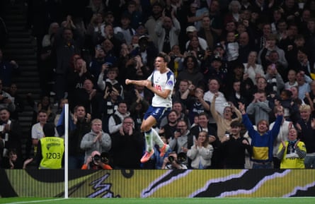 João Palhinha jumps for joy after scoring