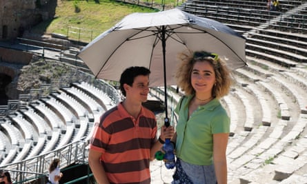Adam DiMarco and Haley Lu Richardson.