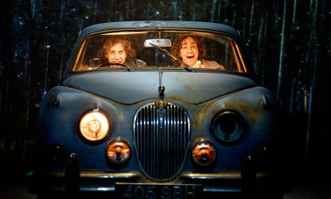 Adonis Siddique and Robert Sheehan in Withnail and I at Birmingham Rep.