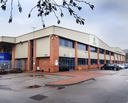 Exterior shot to Batley site