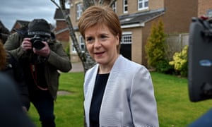 sturgeon welcomes official definitive independent ruling she did not breach ministerial code as it happened politics the guardian