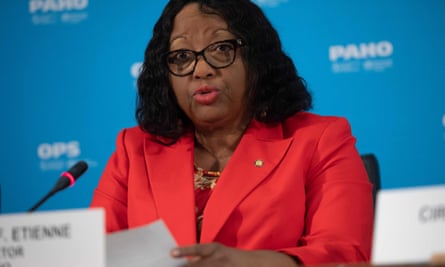 Dr Carissa Etienne, director of the Pan American Health Organization