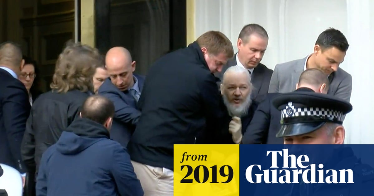 Julian Assange faces US extradition after arrest at Ecuadorian embassy