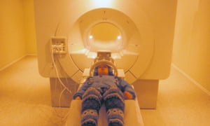 Screening for cancer at a hospital in Minsk. The disaster at the nearby Chernobyl plant caused an epidemic of thyroid cancer.
