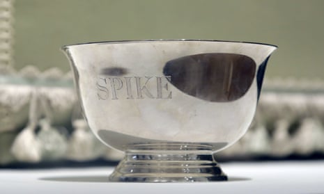 Joan Rivers' silver bowl engraved with name Spike