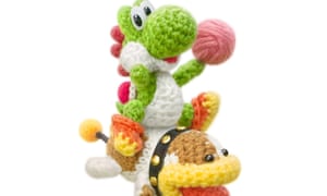 yoshi made of wooll