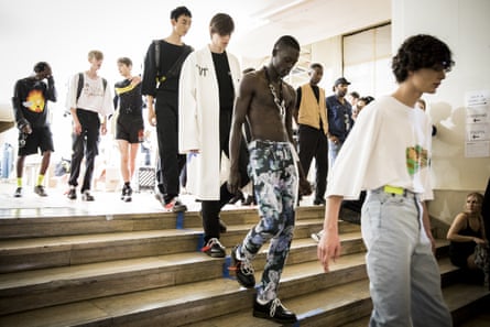 Virgil Abloh Rebels From the Top at His Off-White Show in Paris