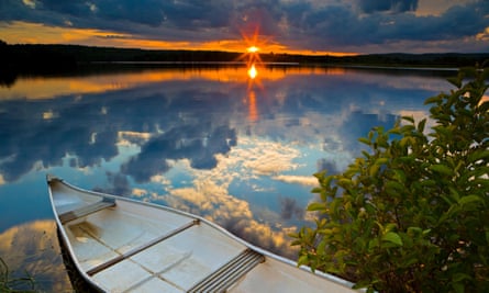 A stretch of the St Mary’s River in Nova Scotia, Canada.