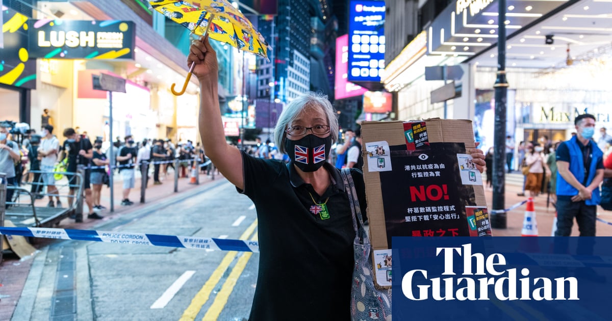 Hong Kong activist ‘Grandma Wong’ jailed for eight months over pro-democracy protests