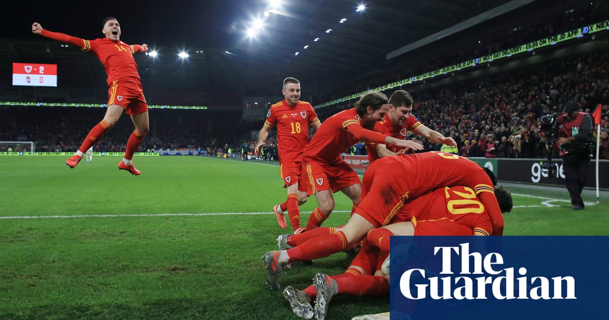 Aaron Ramsey’s double sends Wales to Euro 2020 with win over Hungary