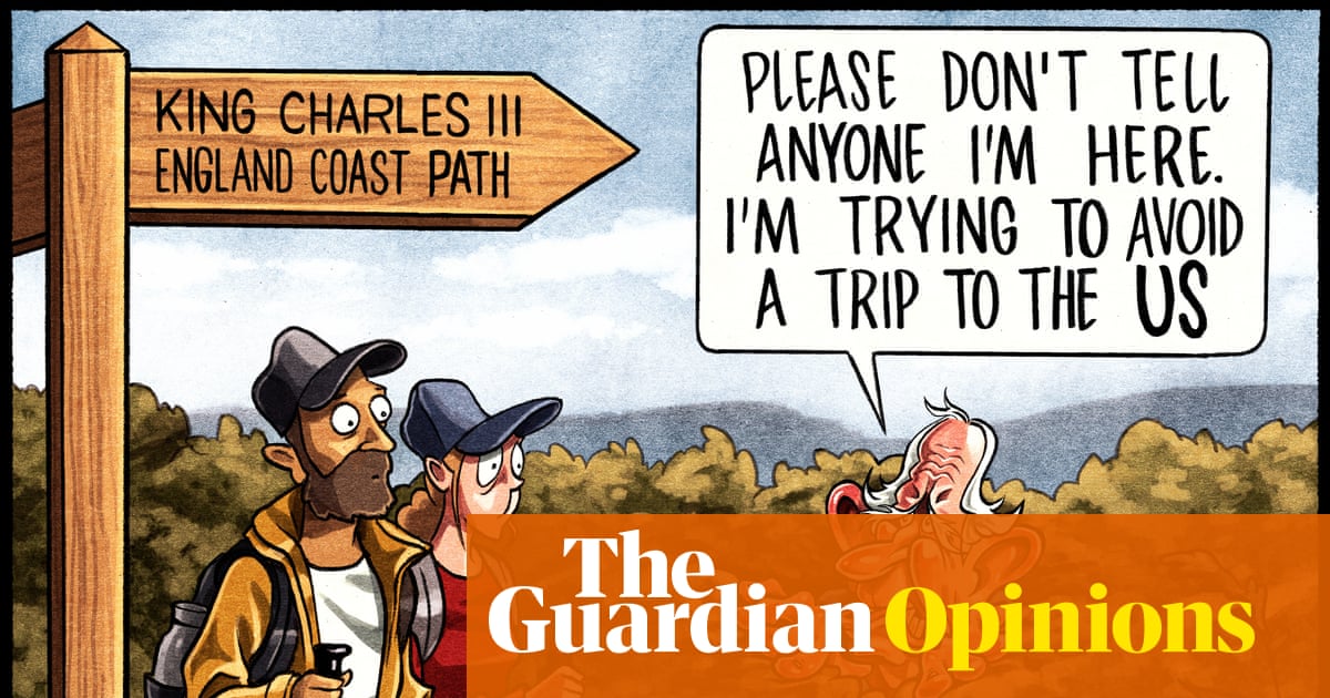 Ben Jennings on King Charles’ state visit to the US – cartoon