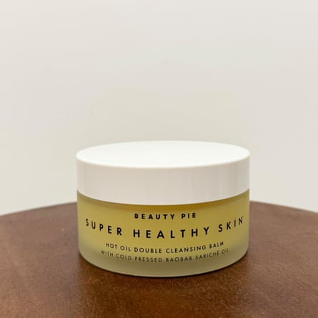 Beauty Pie Super Healthy Skin hot oil double cleansing balm.
