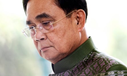 Incumbent Thai prime minister Prayuth Chan-ocha