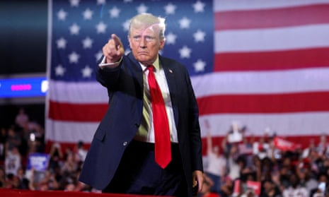 Trump's sledgehammer message to Philadelphia is light on facts, heavy on fear | Donald Trump | The Guardian
