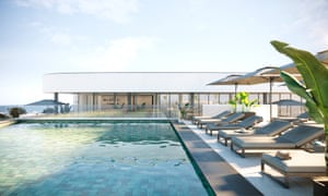 To infinity and beyond: the rooftop pool at Longevity Health & Wellness on the Algarve